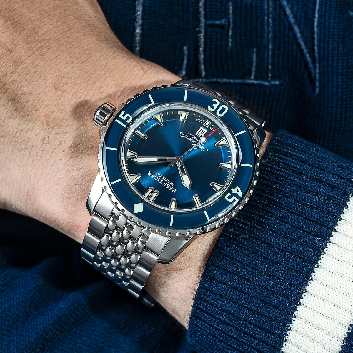 Mens Analog Automatic Watch