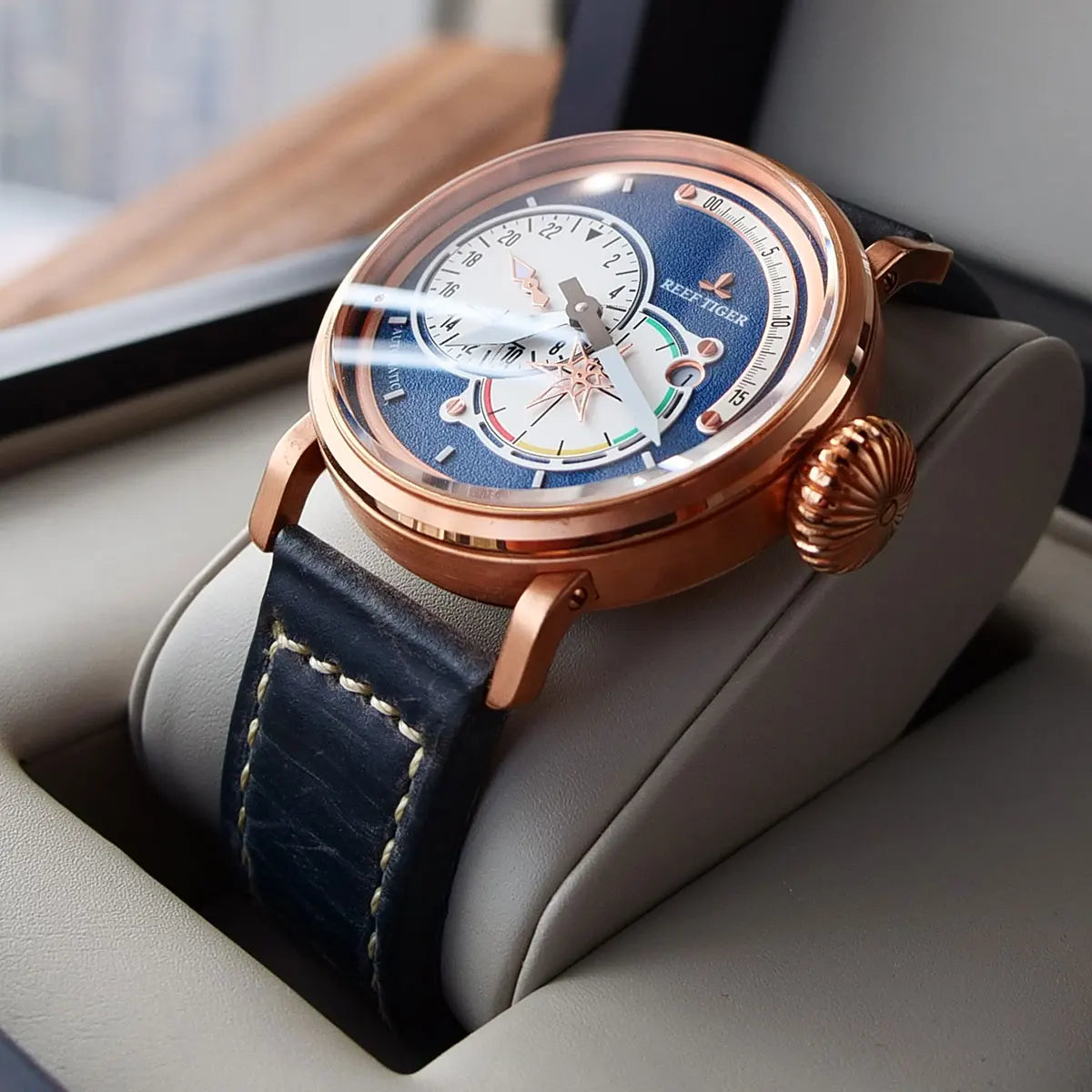 Men's Pilot Military Watch