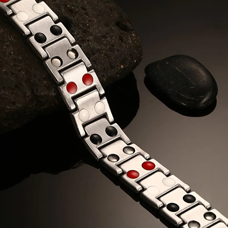 Magnetotherapy Stainless Steel Bracelet