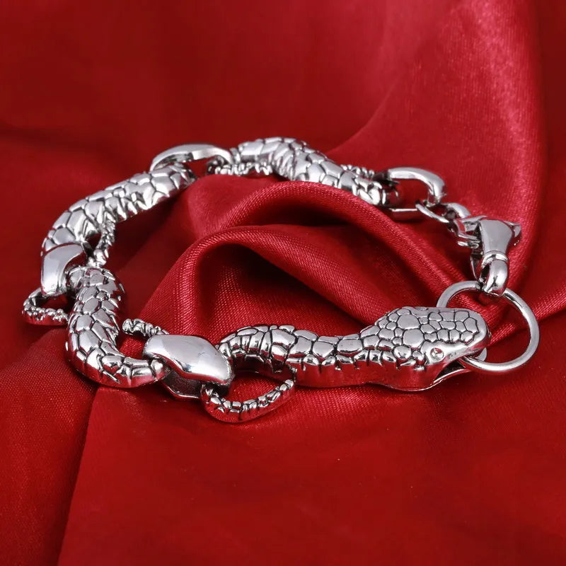 Quality Stainless Steel Snake Bracelet