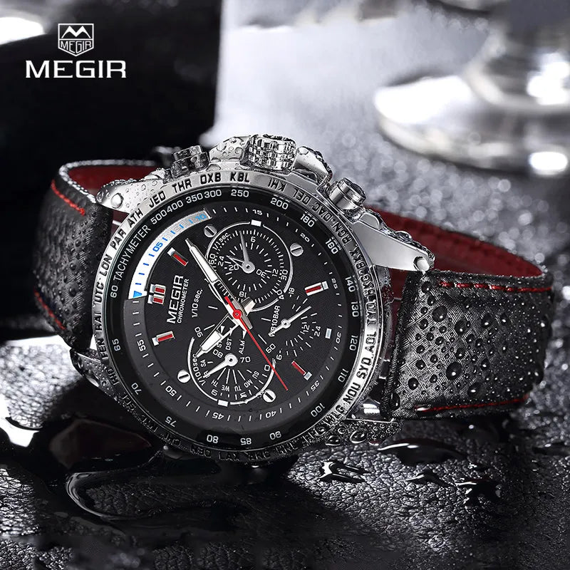 MEGIR man's quartz wristwatch