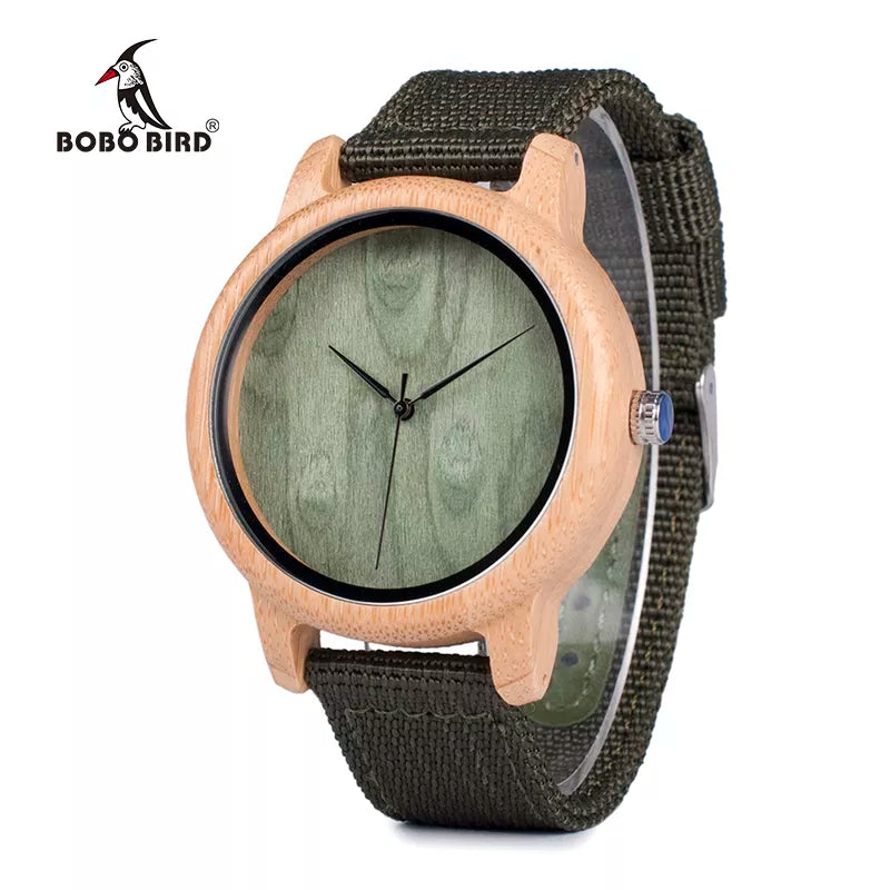 BOBO BIRD Wood Bamboo Watch