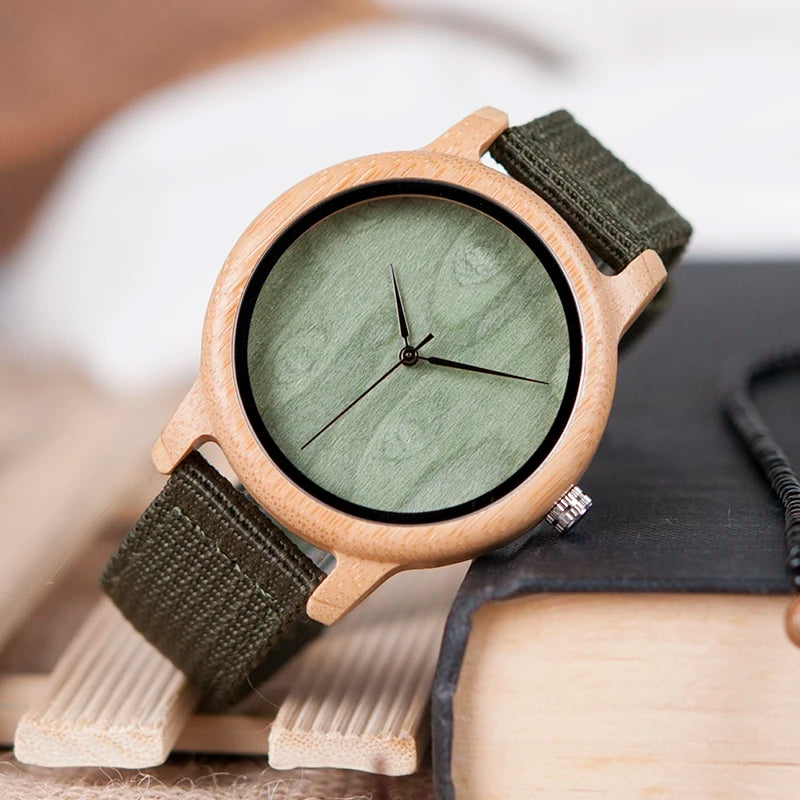 BOBO BIRD Wood Bamboo Watch