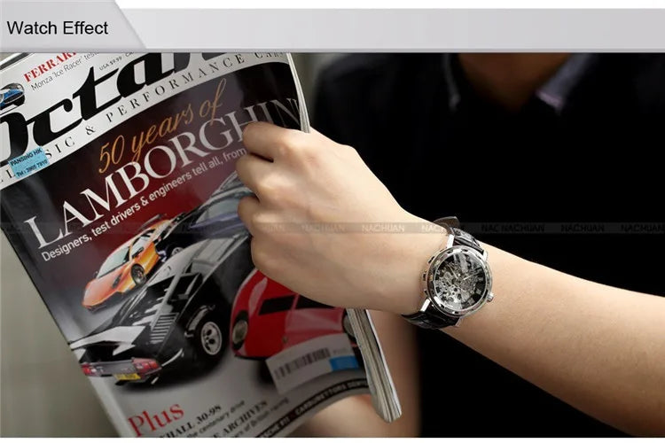 Skeleton hollow mechanical Watches
