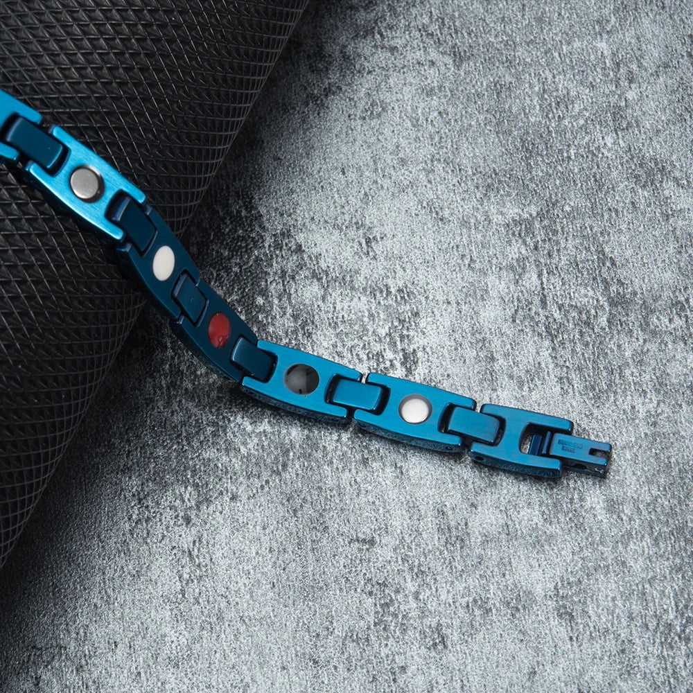 Vinterly Blue Magnetic Bracelet