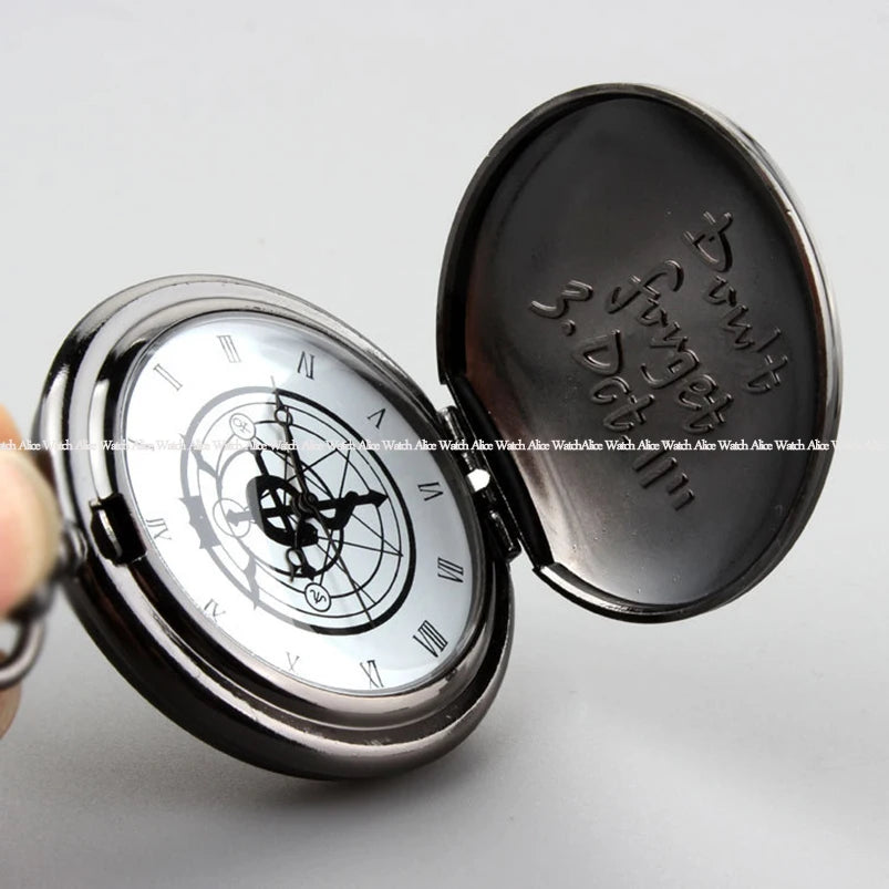 Antique Horse Quartz Pocket Watch