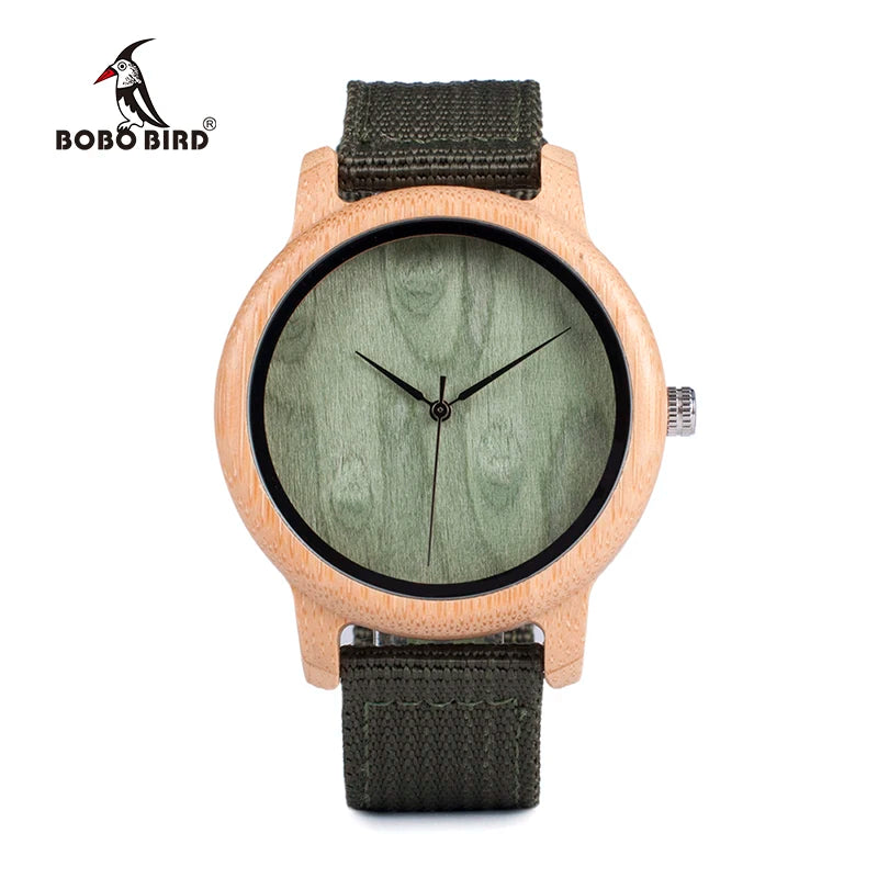 BOBO BIRD Wood Bamboo Watch