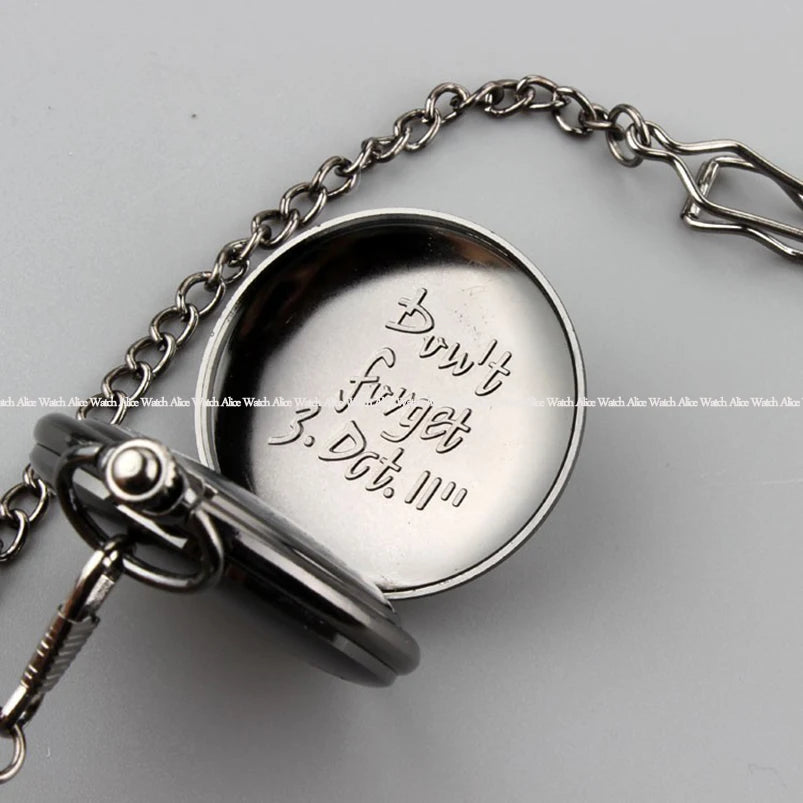 Antique Horse Quartz Pocket Watch