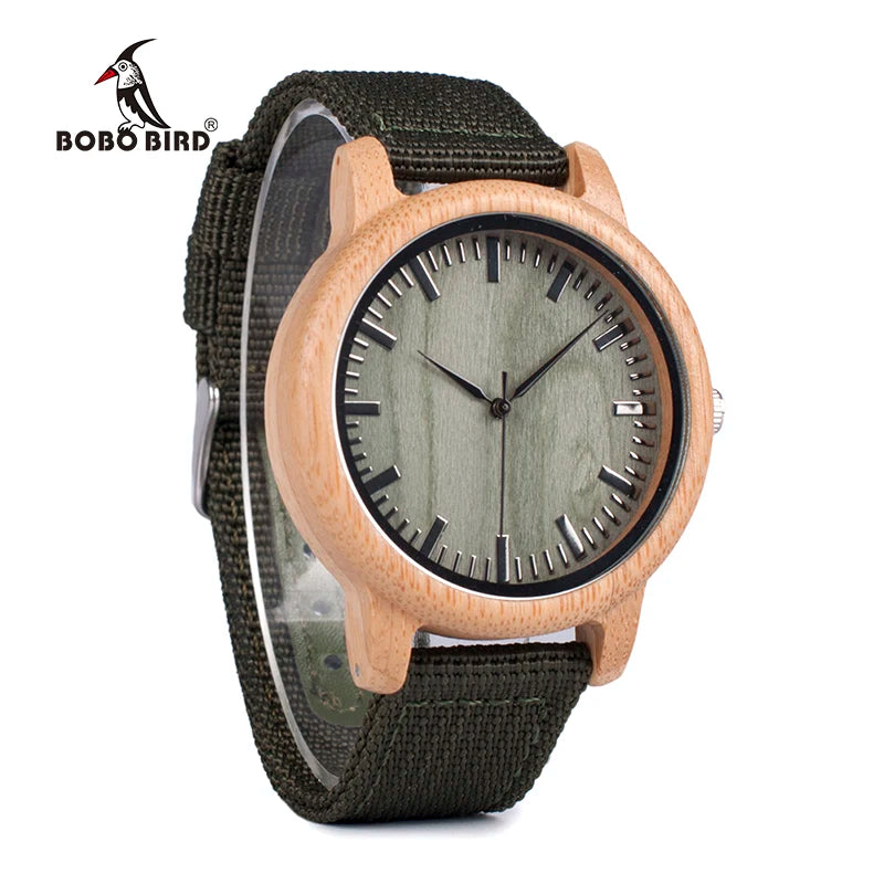 BOBO BIRD Wood Bamboo Watch