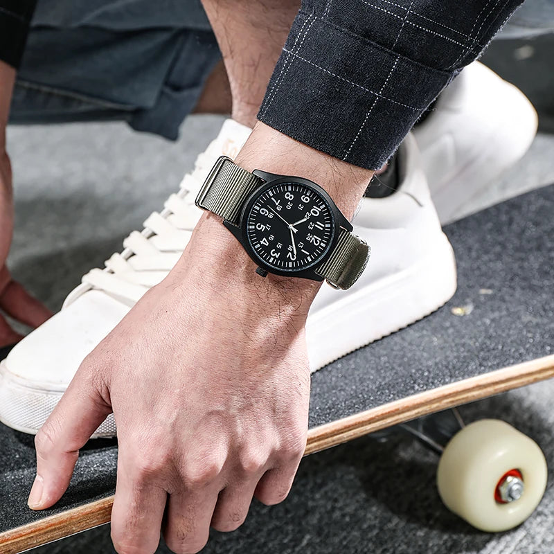 Air Force Field Watch with Fabric Strap