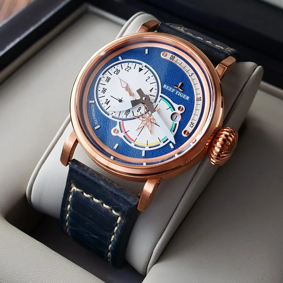 Men's Pilot Military Watch