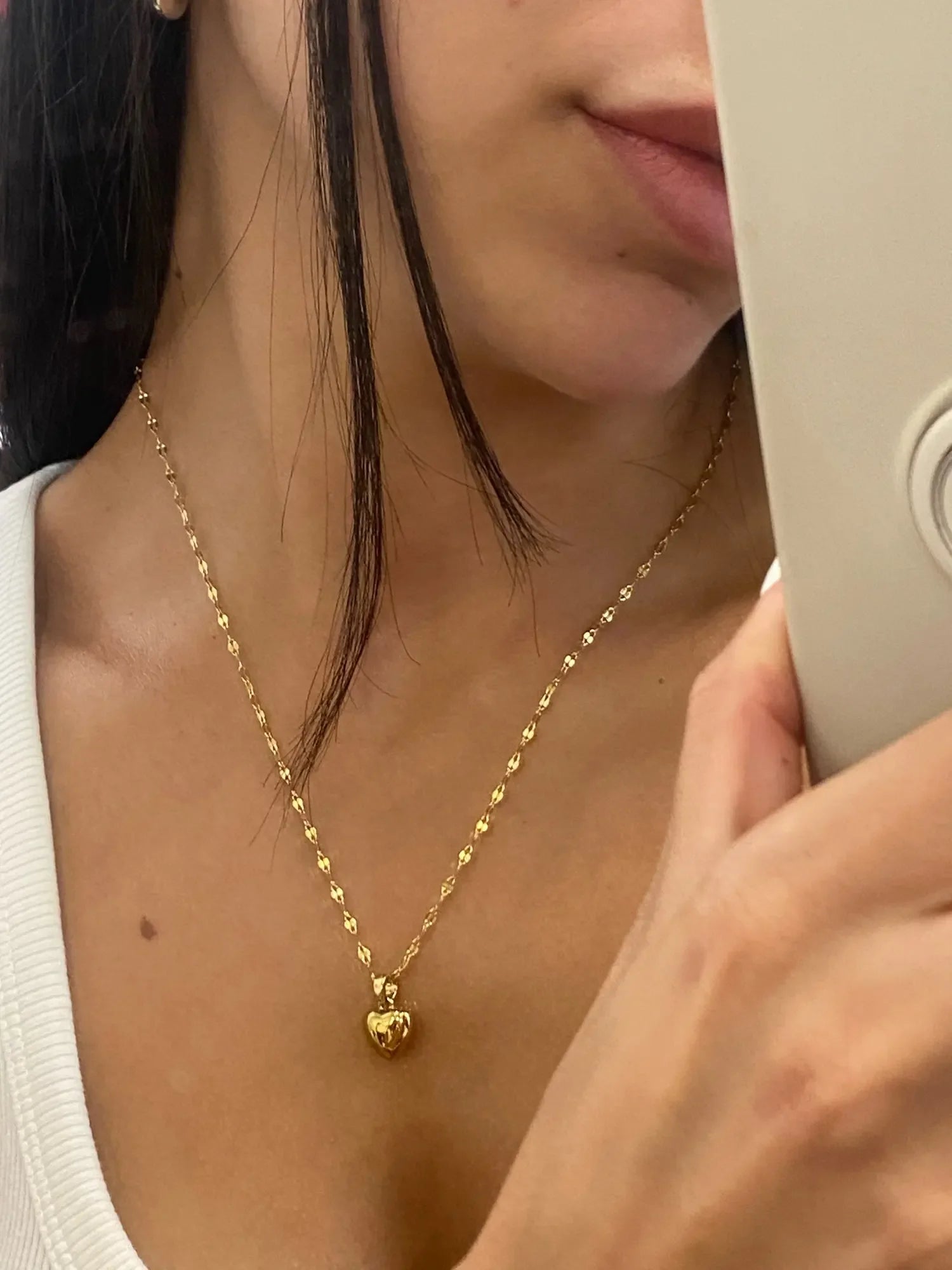 Trendy Love Heart Necklace