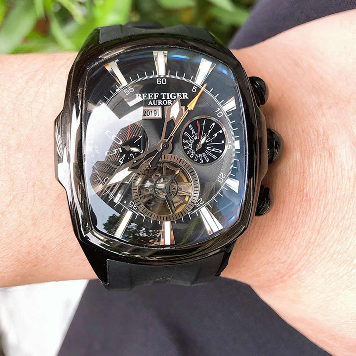 Men Sport Tourbillon Watche
