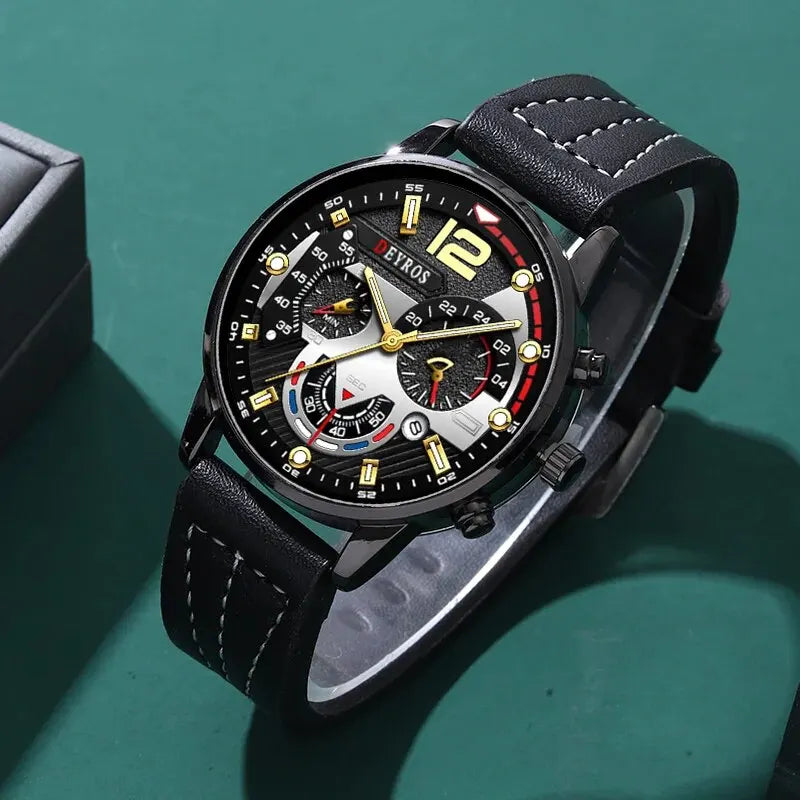 Mens Bracelet Necklace Watches Luxury Gift