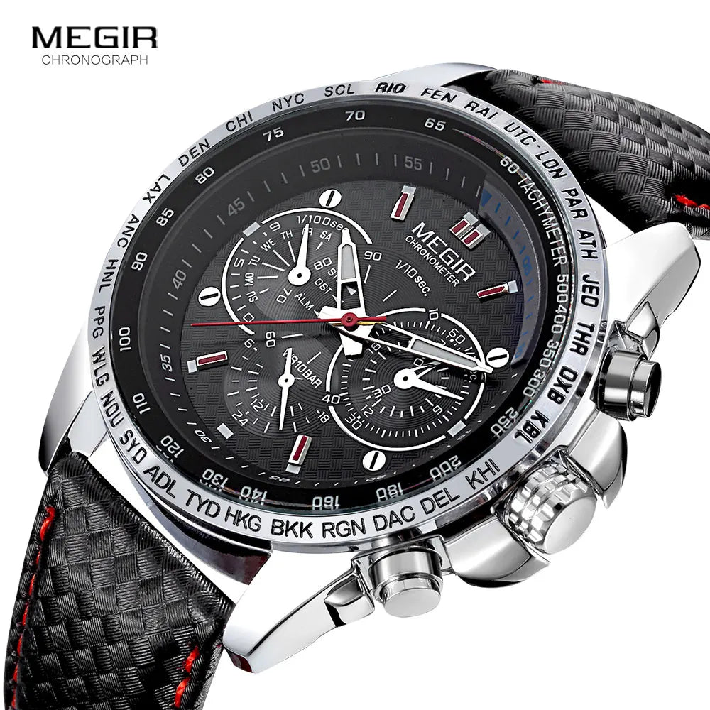MEGIR man's quartz wristwatch