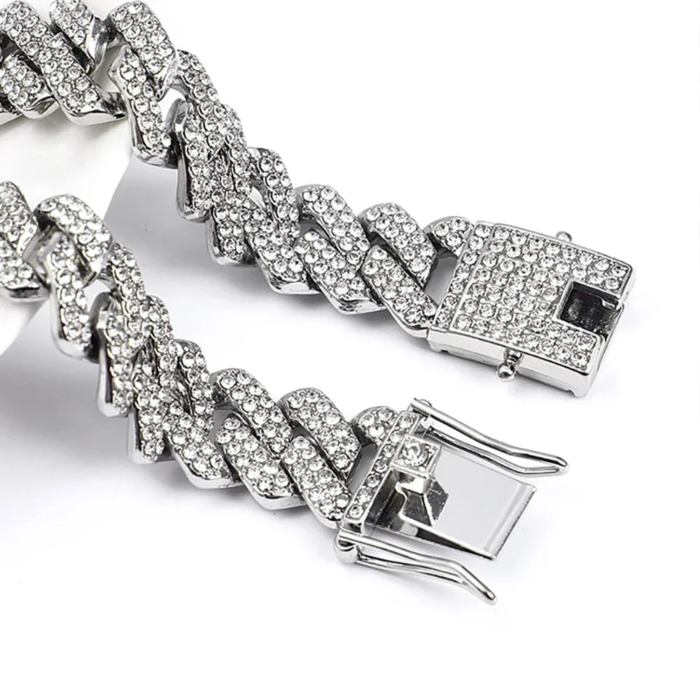 Men Cuban Link Chain Necklace