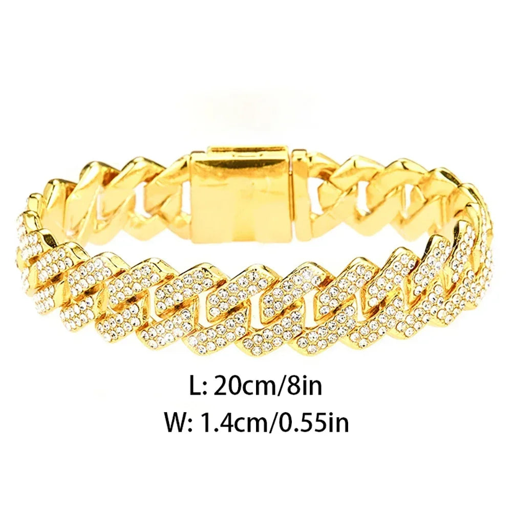 Men Cuban Link Chain Necklace