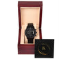 Black Chronograph Men's Watch