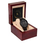 Black Chronograph Men's Watch