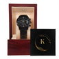 Black Chronograph Men's Watch