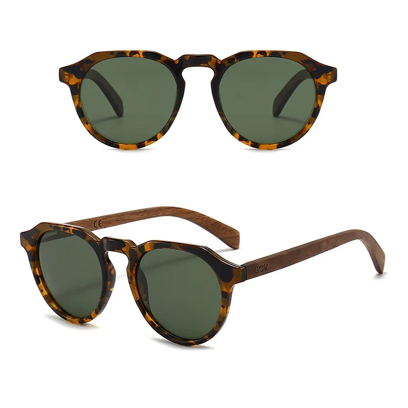 Walnut Wood Polarized Sunglasses