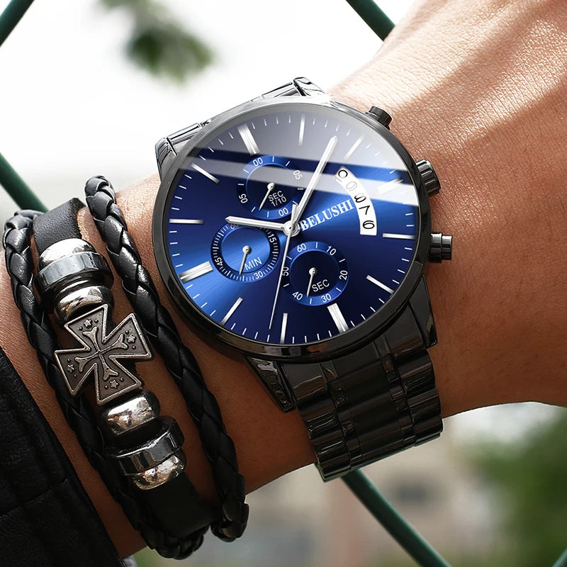 Luxury Full Steel Waterproof Watch