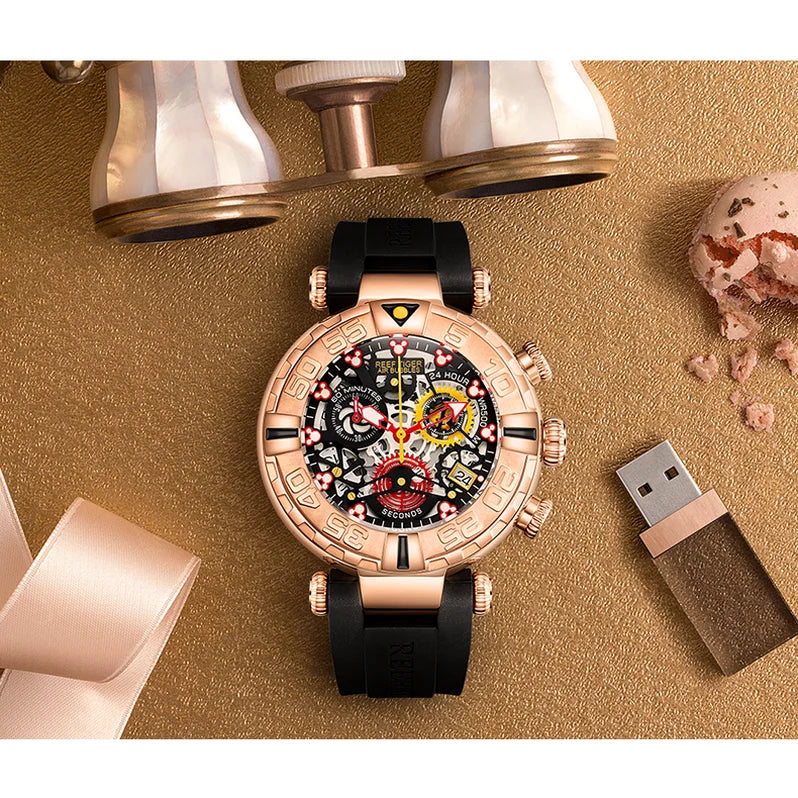 Men Chronograph Watch Waterproof Watch