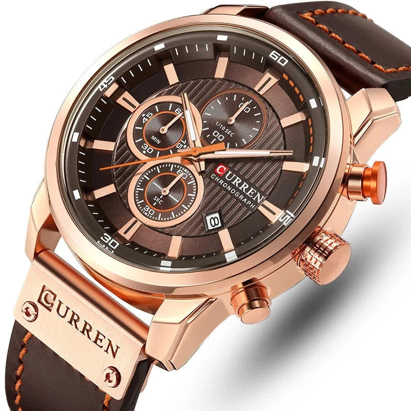 Curren Luxury Chronograph Sports Watch