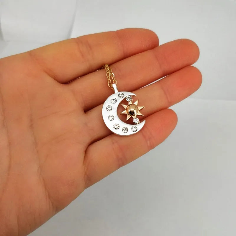 Sun and Moon Necklace