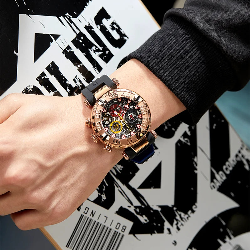 Men Chronograph Watch Waterproof Watch