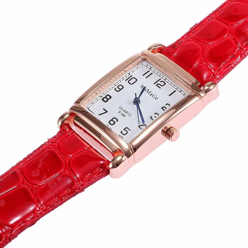 Square Rose Gold Women's Quartz Watch