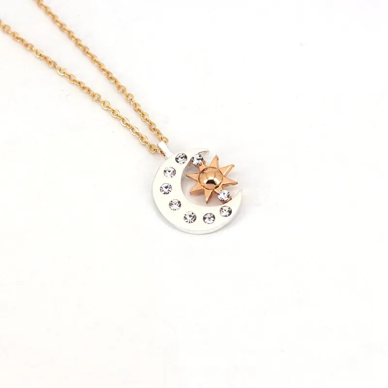 Sun and Moon Necklace