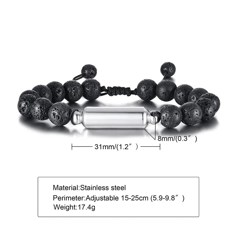 Men's Urn Bracelet