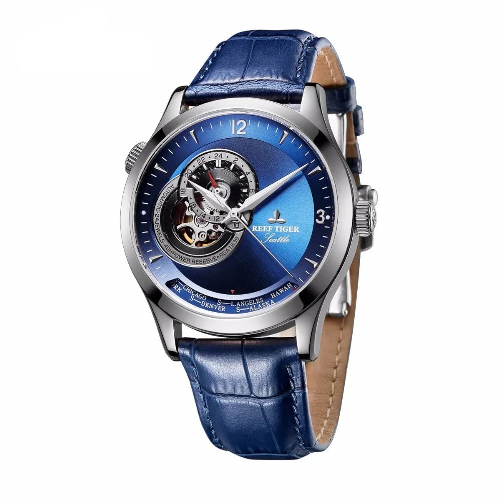 Casual Blue Dial Automatic Watch