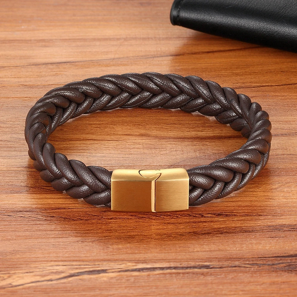 Hand-Knitted Classic Men's Bracelet