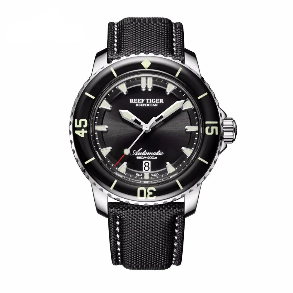 Super Luminous Men's Nylon Dive Watch