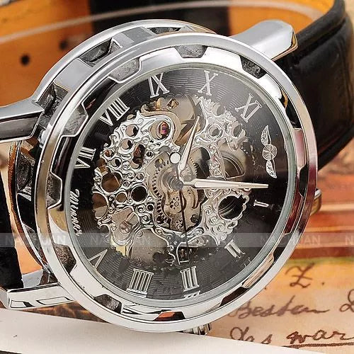 Skeleton hollow  mechanical Watches