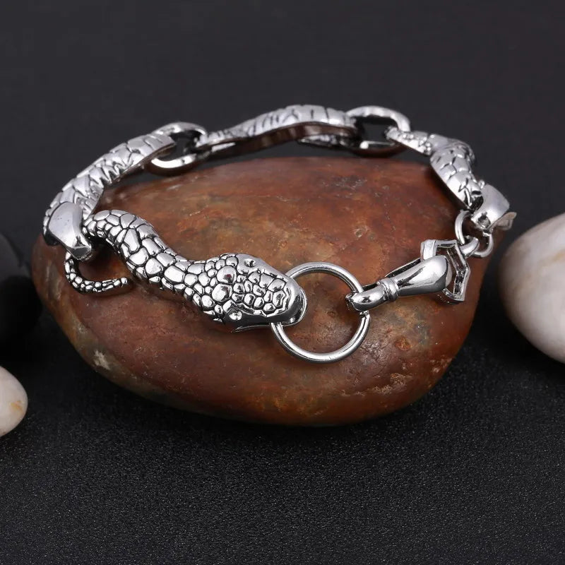 Quality Stainless Steel Snake Bracelet