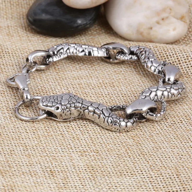 Quality Stainless Steel Snake Bracelet