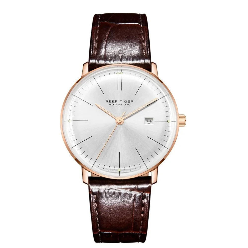 Luxury Rose Gold Dress Watch