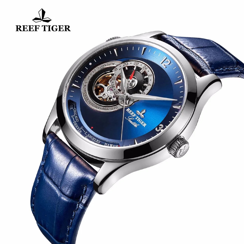 Casual Blue Dial Automatic Watch