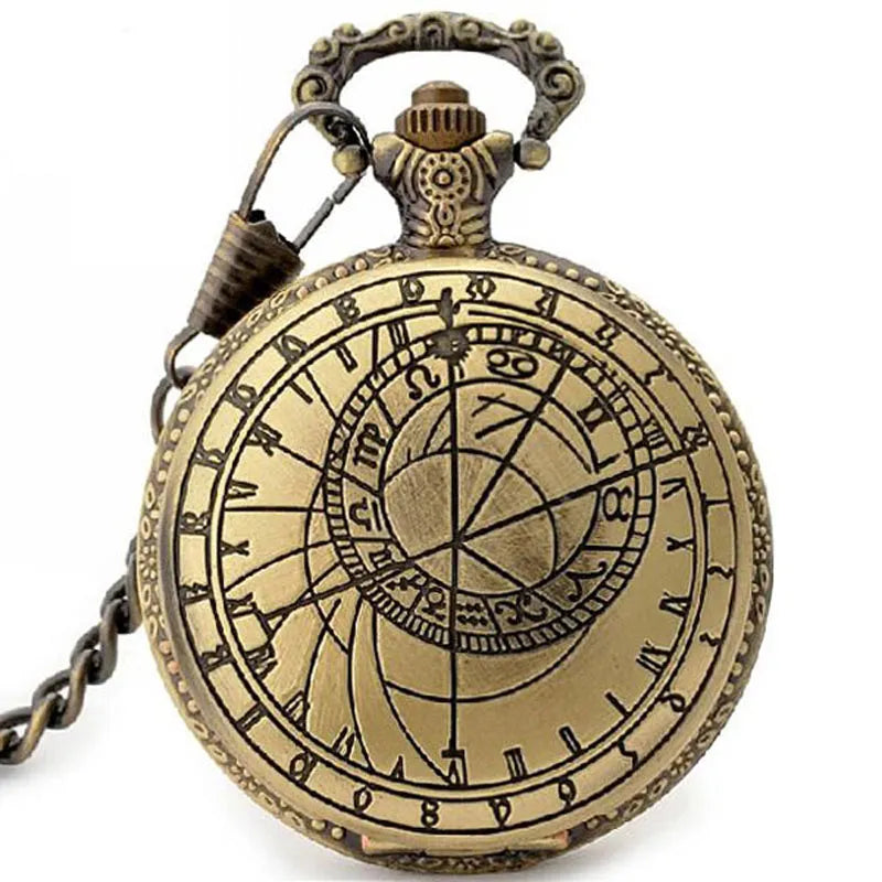 Astronomical Design Pocket Watch