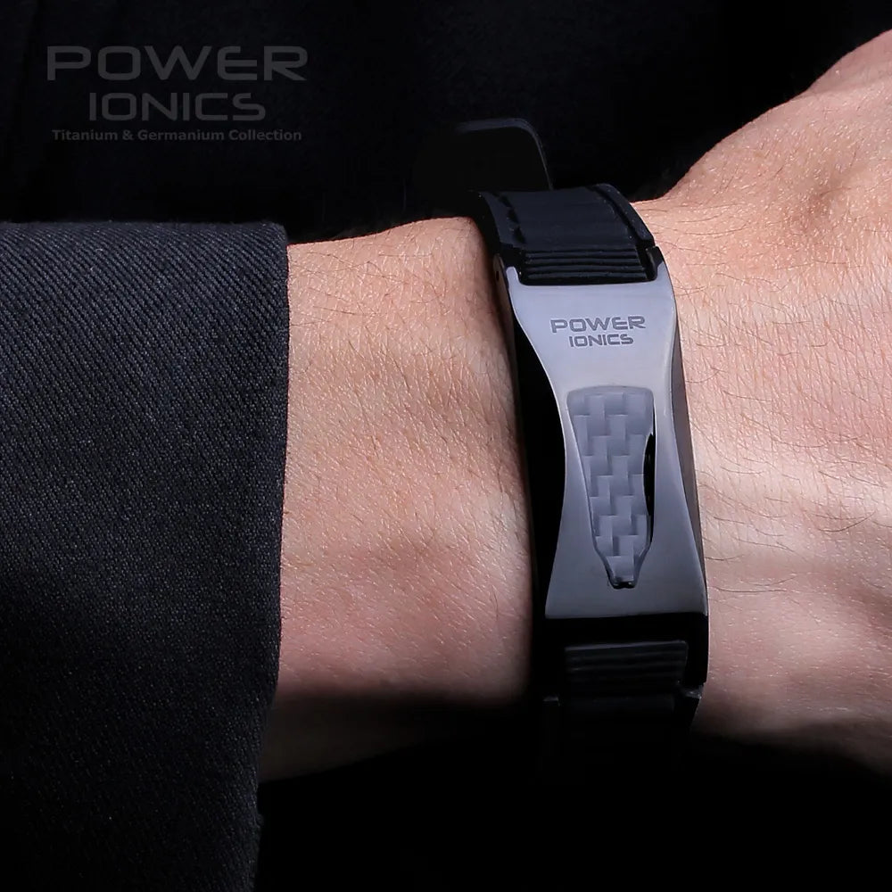 Power Ionics Titanium Golf Bracelet Watch