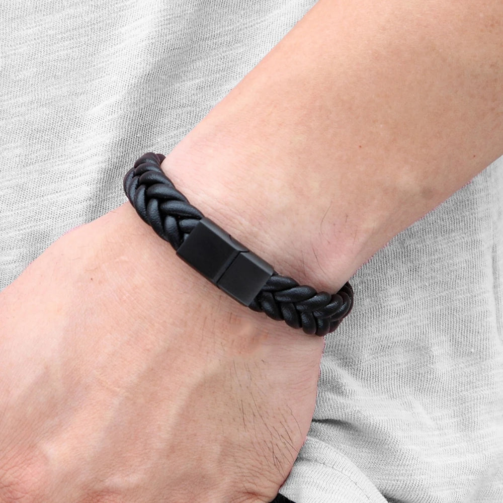 Hand-Knitted Classic Men's Bracelet