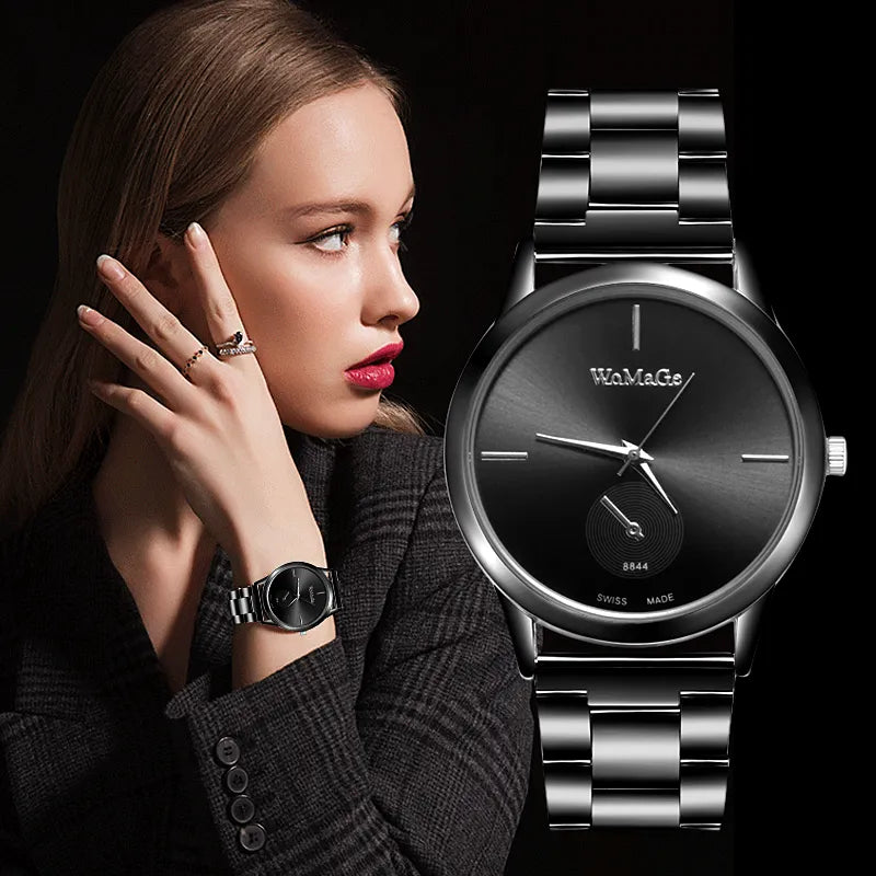 Women's Luxury Stainless Steel Quartz Watch