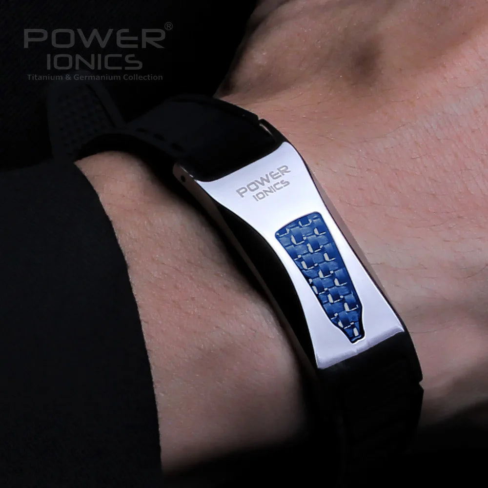 Power Ionics Titanium Golf Bracelet Watch