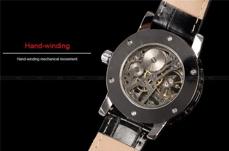 Skeleton hollow  mechanical Watches