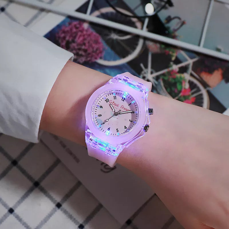 Luminous Kids Watches LED