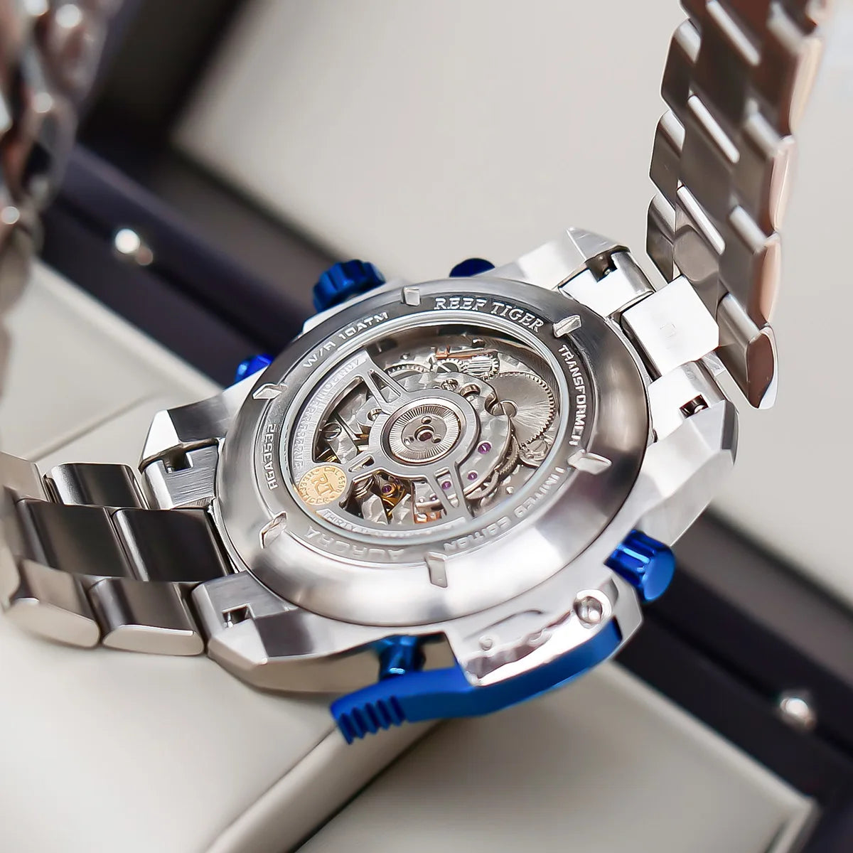 Complicated Blue Dial Sport Watch