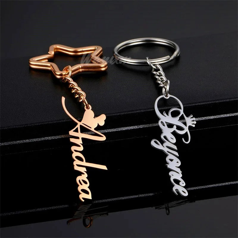 Personalized Name Keychain for Men and Women